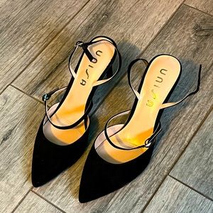 Black Unisa heels, size 11